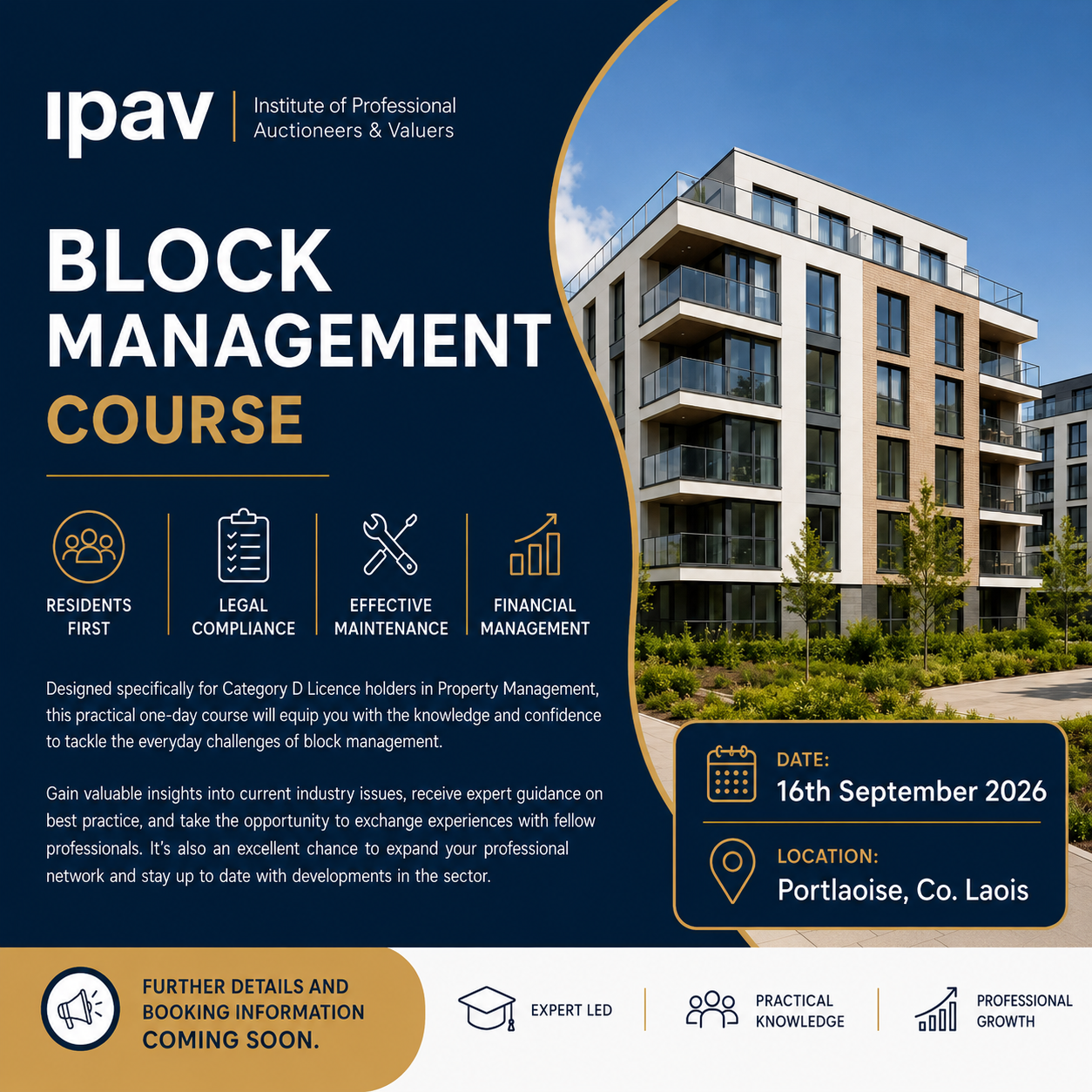 IPAV Block Management Course